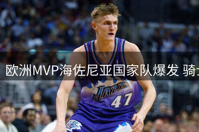 欧洲MVP海佐尼亚国家队爆发 骑士低价签约现超值潜力